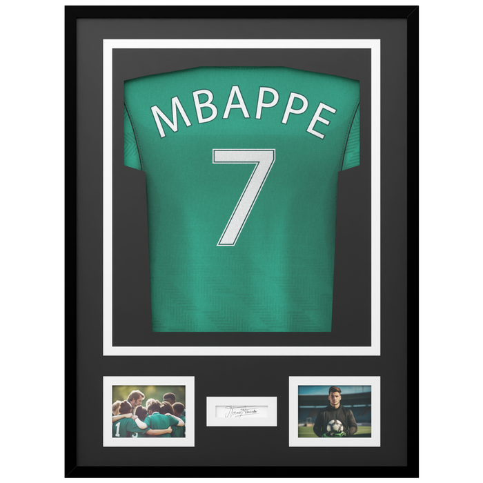 Avalo Wissellijst Aluminium - Inlijsten Voetbal Shirt - 3D Box Frame - 60x80 CM - Zwart - Diepe lijst - Shirt Inlijsten In Fotolijst