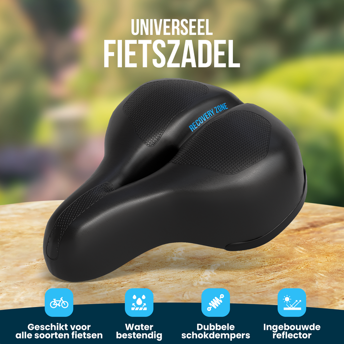 Strex Fietszadel - Unisex - Extra Comfortabel - Ventilerend