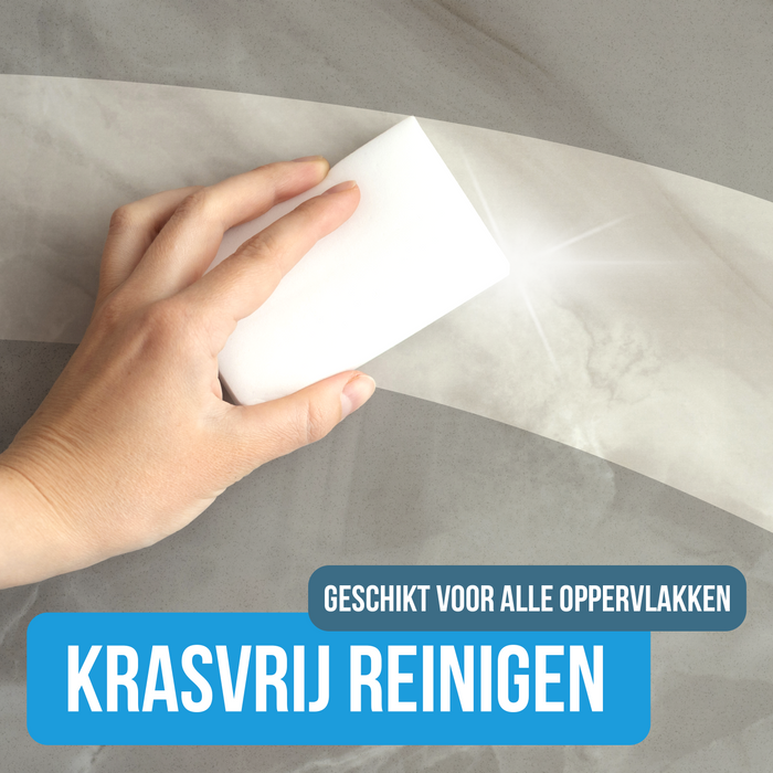 Strex Wonderspons 24 stuks - Melamine Spons - Wondersponsjes - Spons - Schoonmaaksponzen - Vlekken Verwijderen - Geschikt Voor Alle Oppervlakken