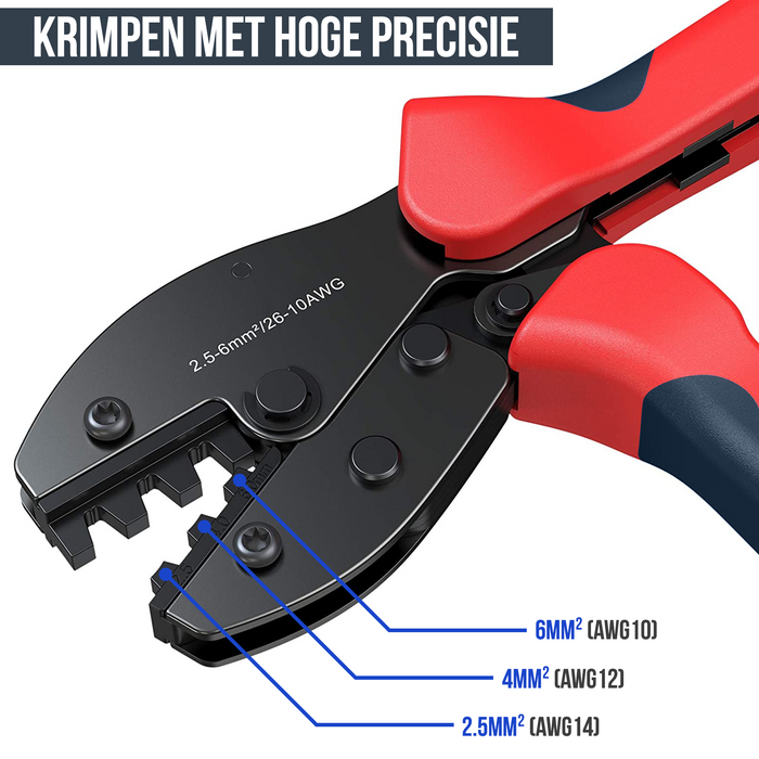 Strex MC4 Connector Krimptang - Zonnepanelen / Solar Panel / Solar Kabel - 2.5-4-6mm2