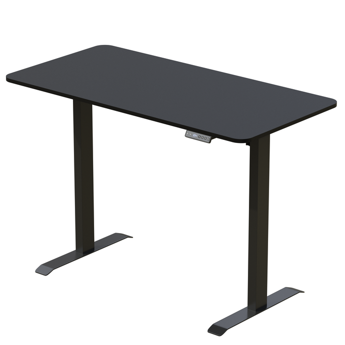 Avalo Zit Sta Bureau Elektrisch Verstelbaar - 160x60 CM - Zwart - Elektrisch Bureau