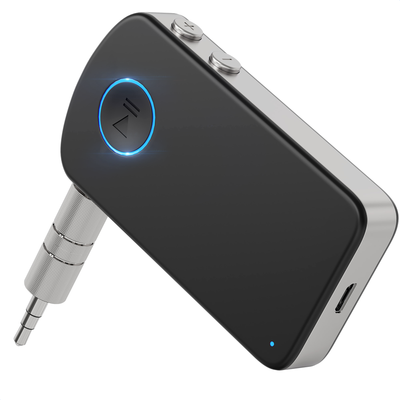 Strex Bluetooth Receiver - BT 5.4 - 3.5MM AUX - Bluetooth Ontvanger - Handsfree Bellen - Bluetooth Audio Receiver - Bluetooth Auto via AUX