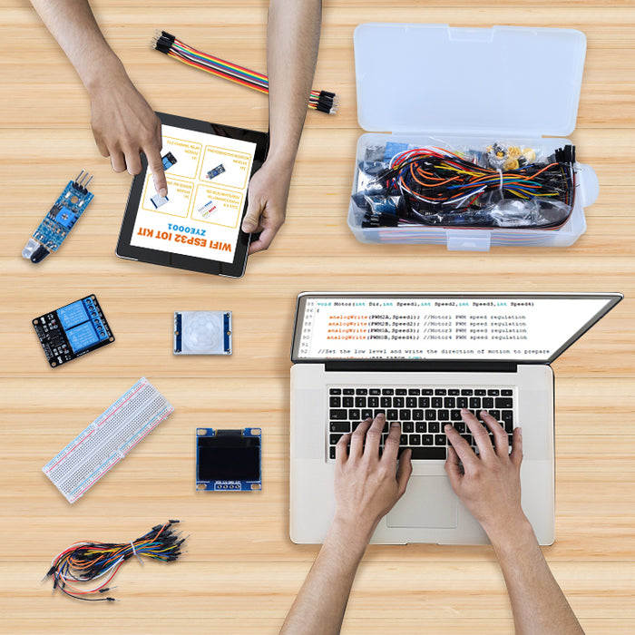 Strex Starter Kit geschikt voor Arduino - ATmega328P - 244 Delig - In Plastic Opbergdoos