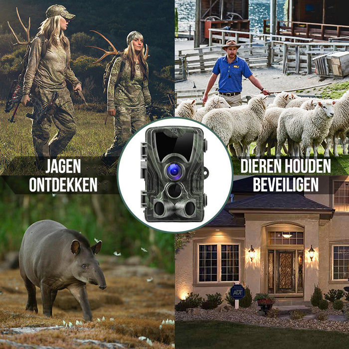 Wildcamera – 4K Trail Camera met Nachtzicht & Sensor Wildcamera – 4K Trail Camera met Nachtzicht & Sensor