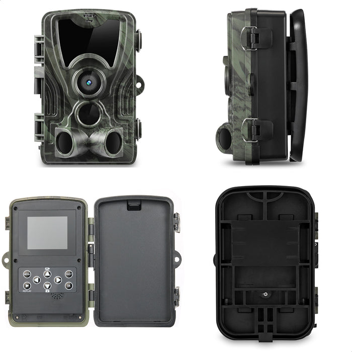 Strex Wildcamera met Nachtzicht - 120MP 4K ULTRA HD - Waterdicht - Incl. 32 GB SD - Wild Camera