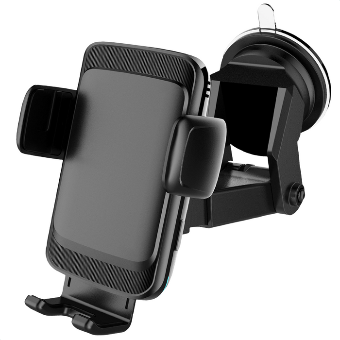 Strex Telefoonhouders Auto met Qi Draadloze Oplader 15W (Fast Charge) - Raam / Ventilatierooster / Dashboard - Automatisch Open & Dicht