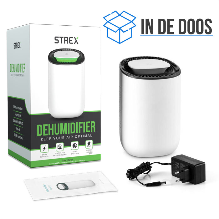 Strex Luchtontvochtiger - Extreem Stil - 600ml/dag - Geschikt voor Hui ...